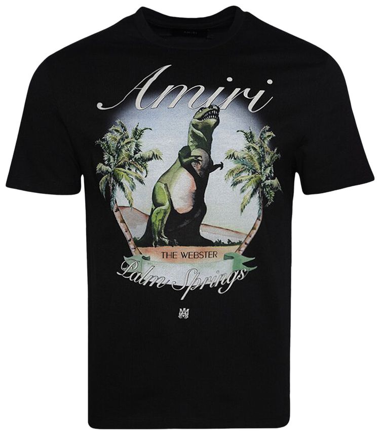 Amiri Dinosaur Tee Webster Exclusive Black