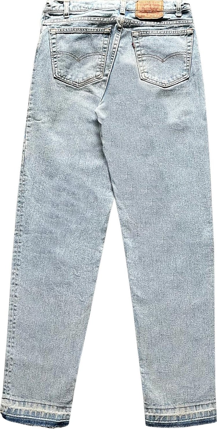 Vintage Levis 550 Denim With Released Hem Blue