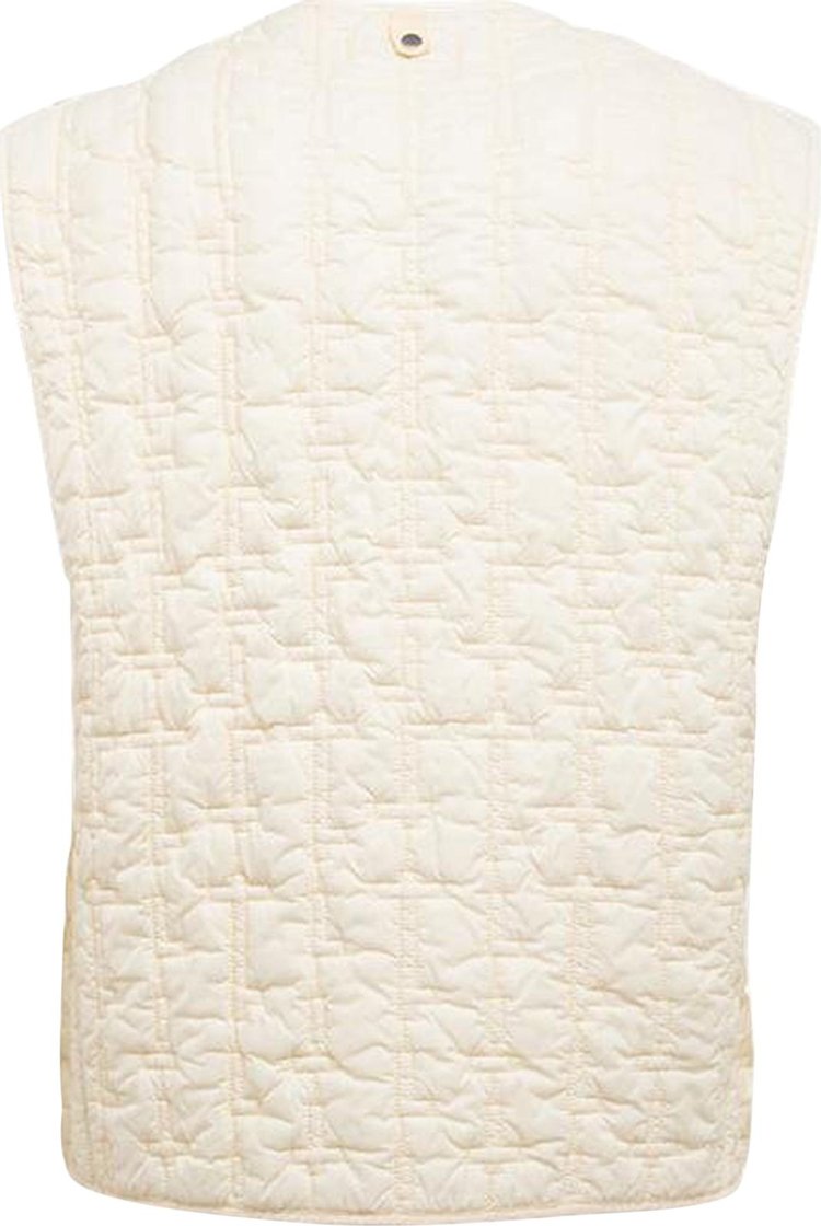 Stone Island Shadow Project Quilted Liner Vest Butter