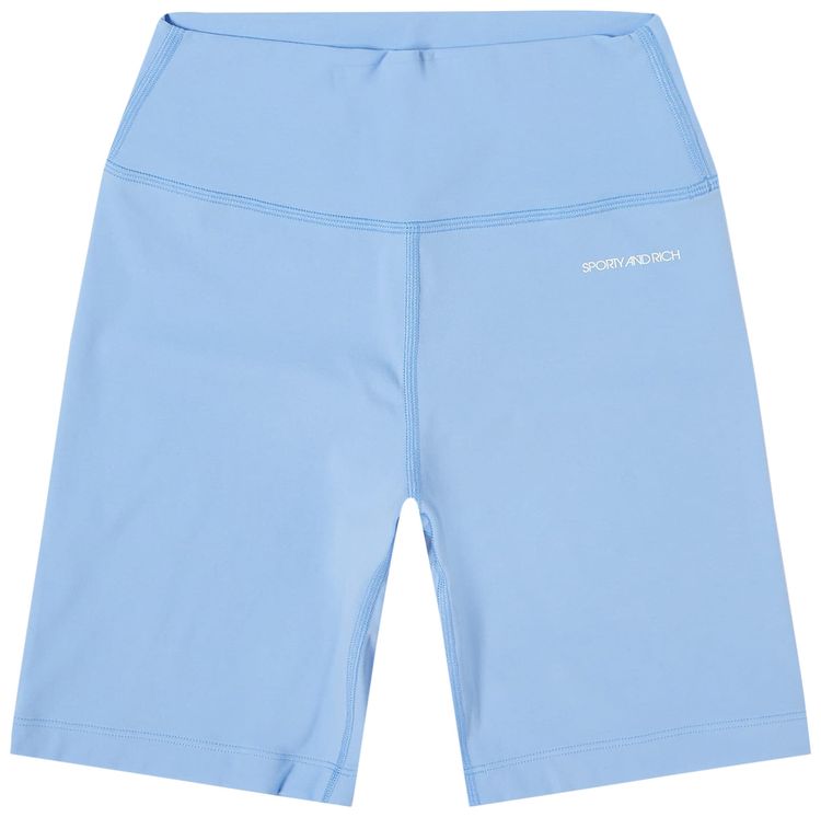 Sporty  Rich Biker Shorts Hydrangea