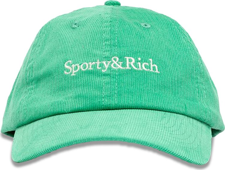Sporty & Rich Serif Logo Thong Grey
