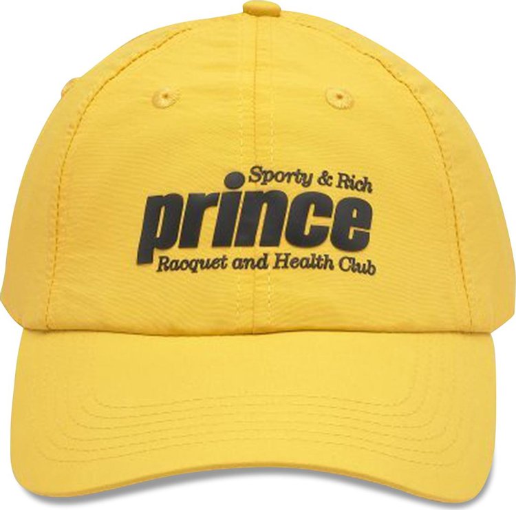 Sporty  Rich x Prince Nylon Hat Yellow