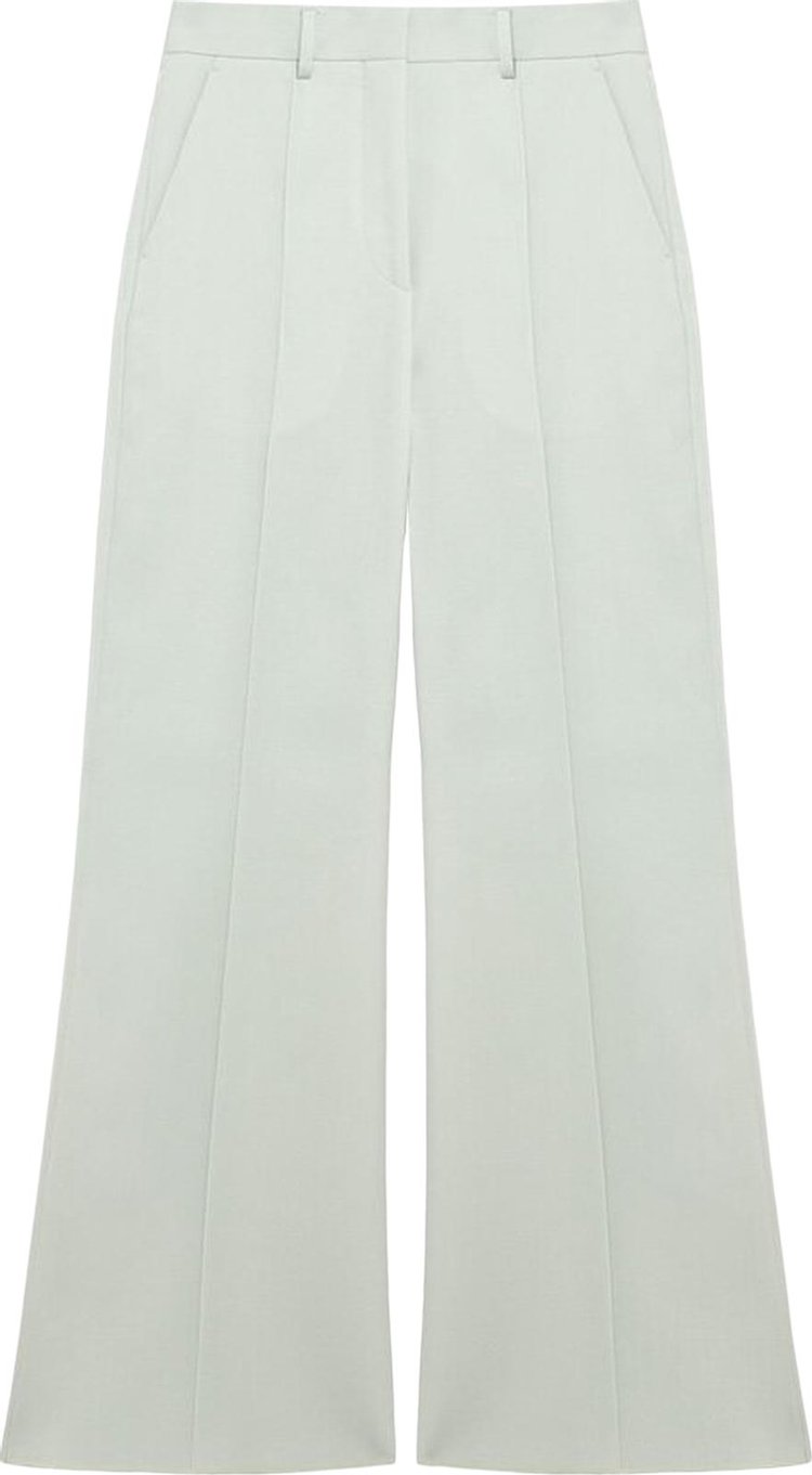 Buy Lanvin Flared Tailored Pants 'Sage' - RW TR0014 4885 P23 401 | GOAT