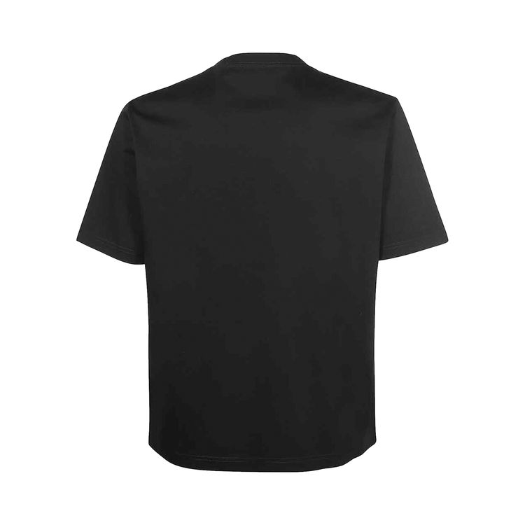 Lanvin Tonal Embroidered T Shirt Black