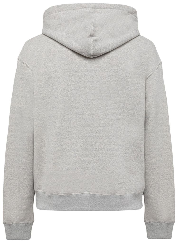 Jil Sander Logo Hoodie Grey