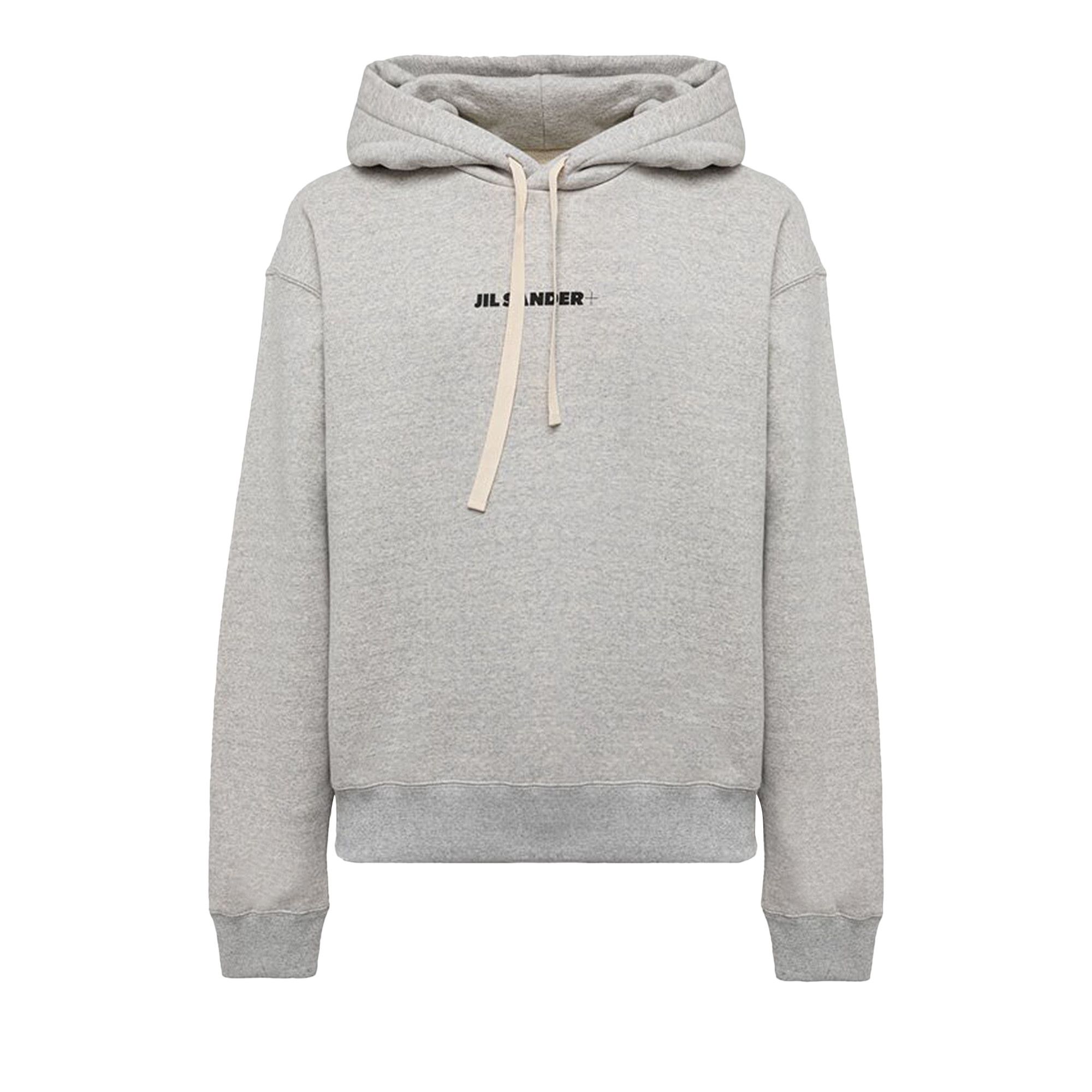 Buy Jil Sander Logo Hoodie 'Grey' - J47GU0002 J20010 052 | GOAT