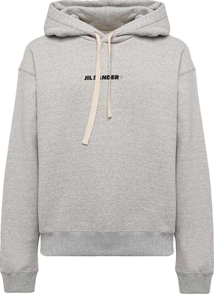 Jil Sander Logo Hoodie 'Grey'