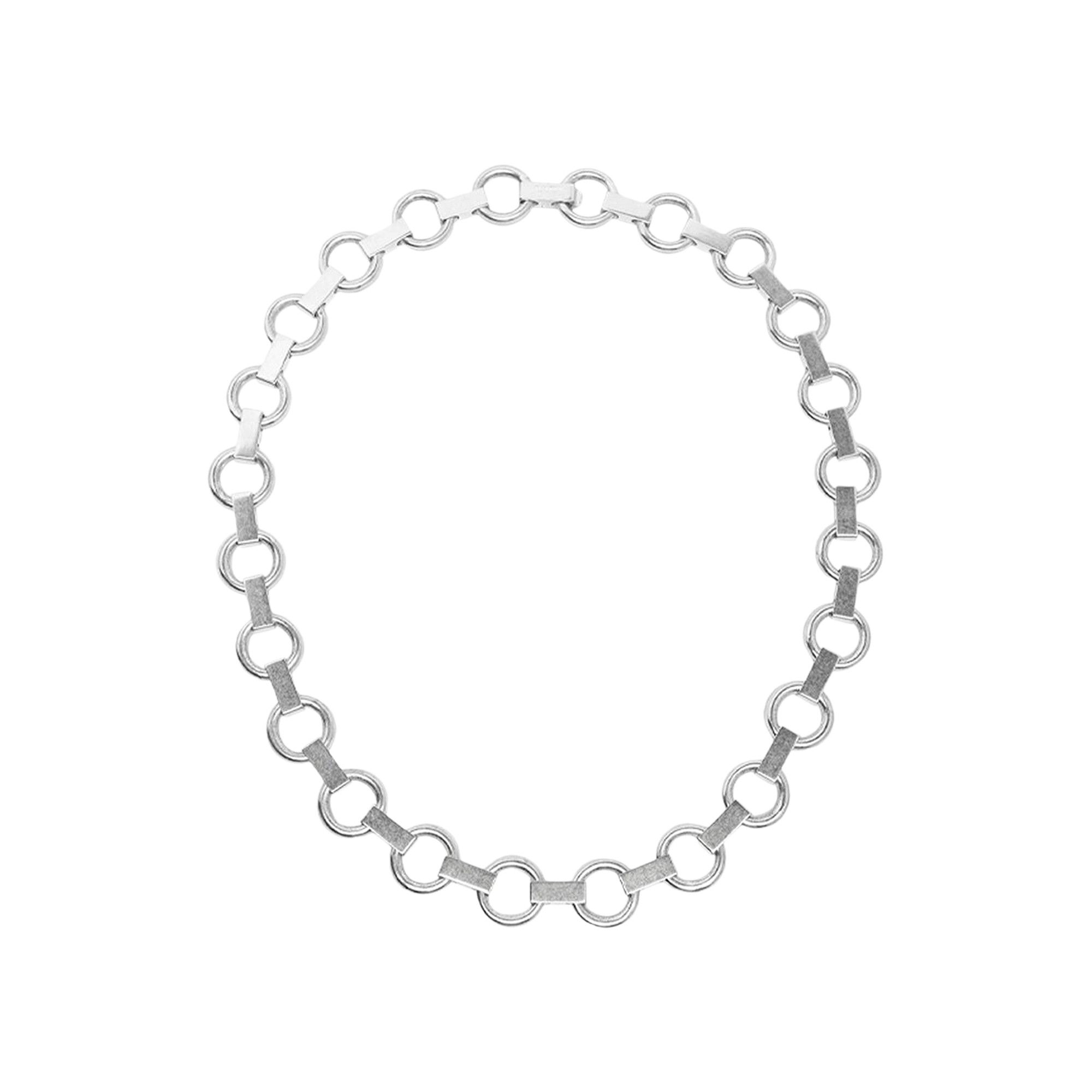 アクセサリー 21AW jil sander SILVER CHAIN NECKLACE 2 Chain necklace in silver - Jil Sander | Mytheresa