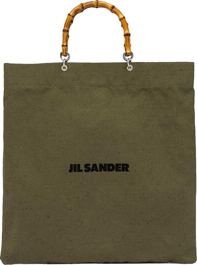 Jil Sander Borsa Shopping Bag 'Green'