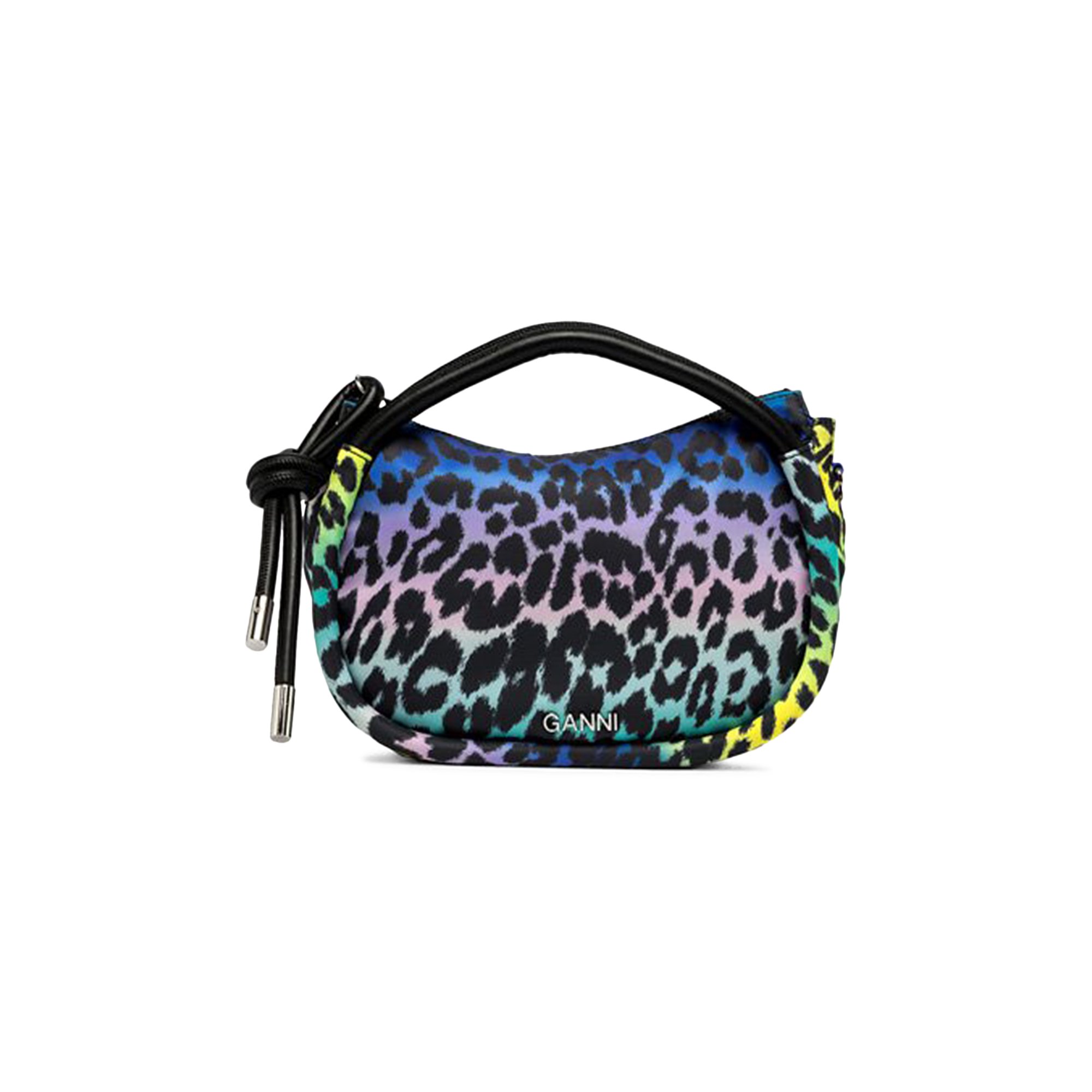Buy GANNI Knot Mini Bag Multicolor Leopard 'Multicolor' - A4743