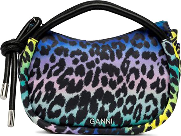 GANNI Knot Mini Bag Multicolor Leopard 'Multicolor'