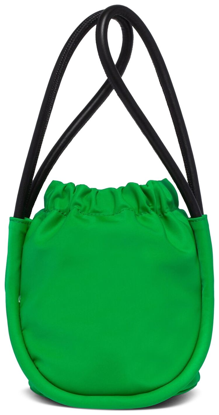 GANNI Knot Mini Purse Kelly Green