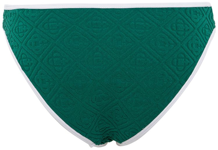 Casablanca Textured Bikini Brief Green
