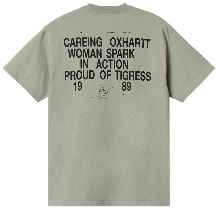 Carhartt WIP Short Sleeve Fold In T Shirt Yucca