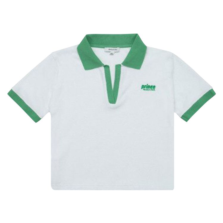 Sporty  Rich x Prince Sporty Sponge Polo White