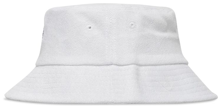 Sporty  Rich x Prince Crest Bucket Hat White