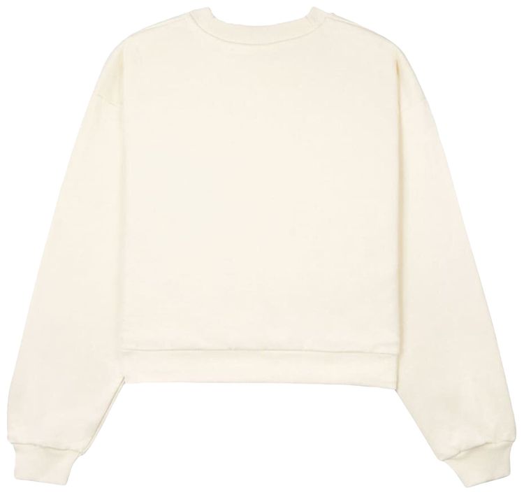 Sporty  Rich 94 Cropped Crewneck CreamNavy
