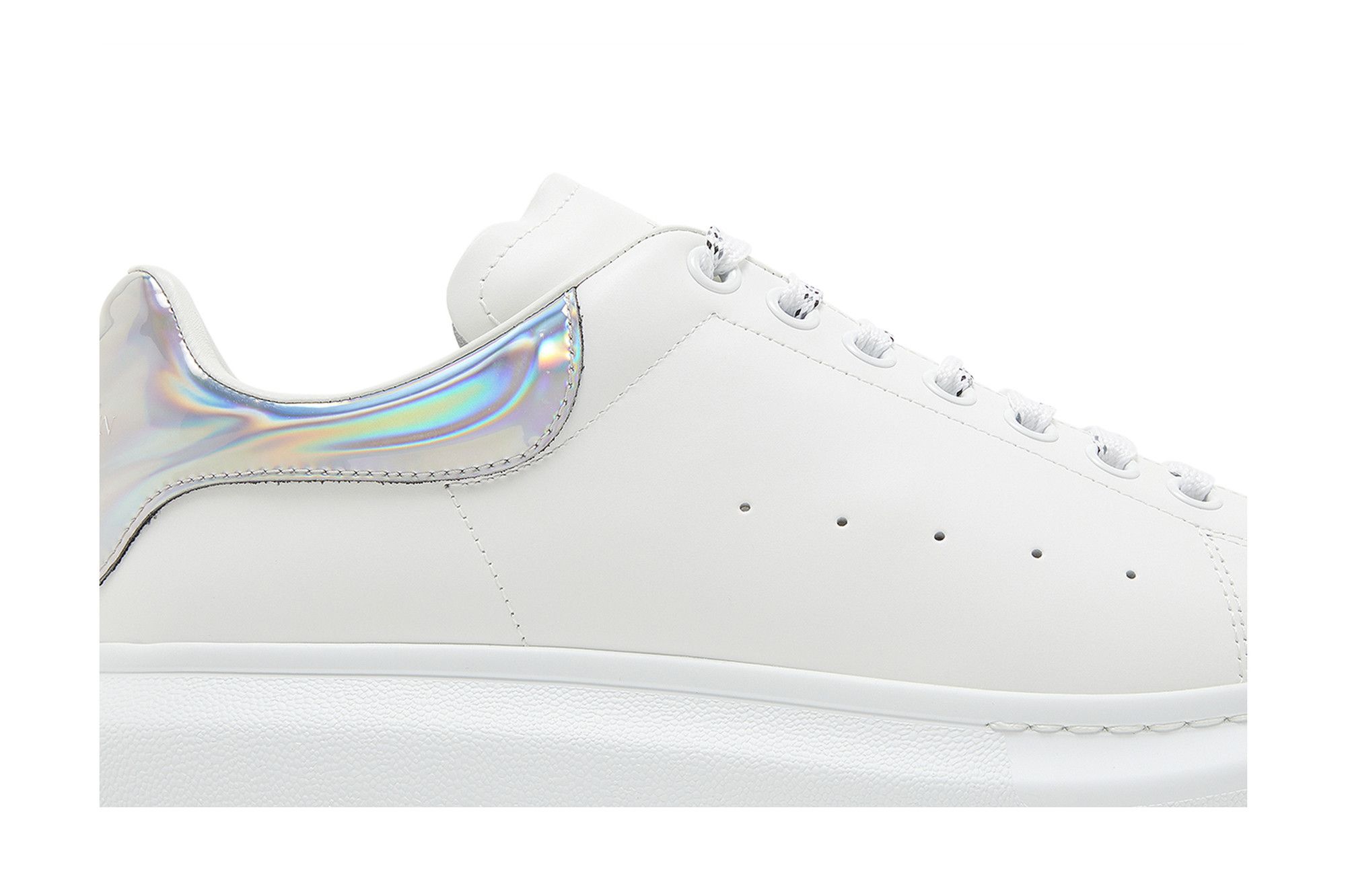Iridescent alexander mcqueen trainers top