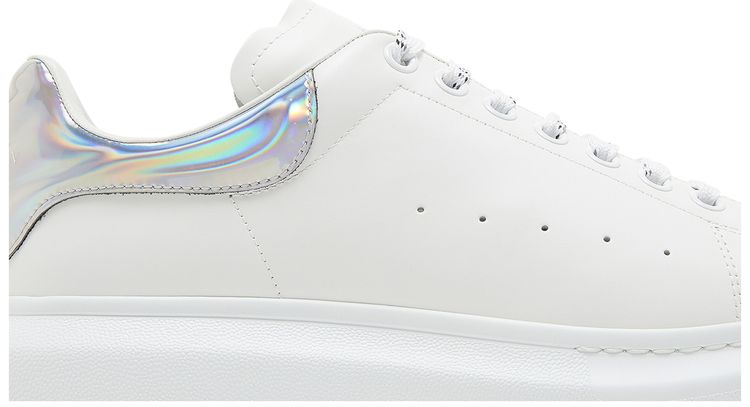 Alexander McQueen Oversized Sneaker White Iridescent