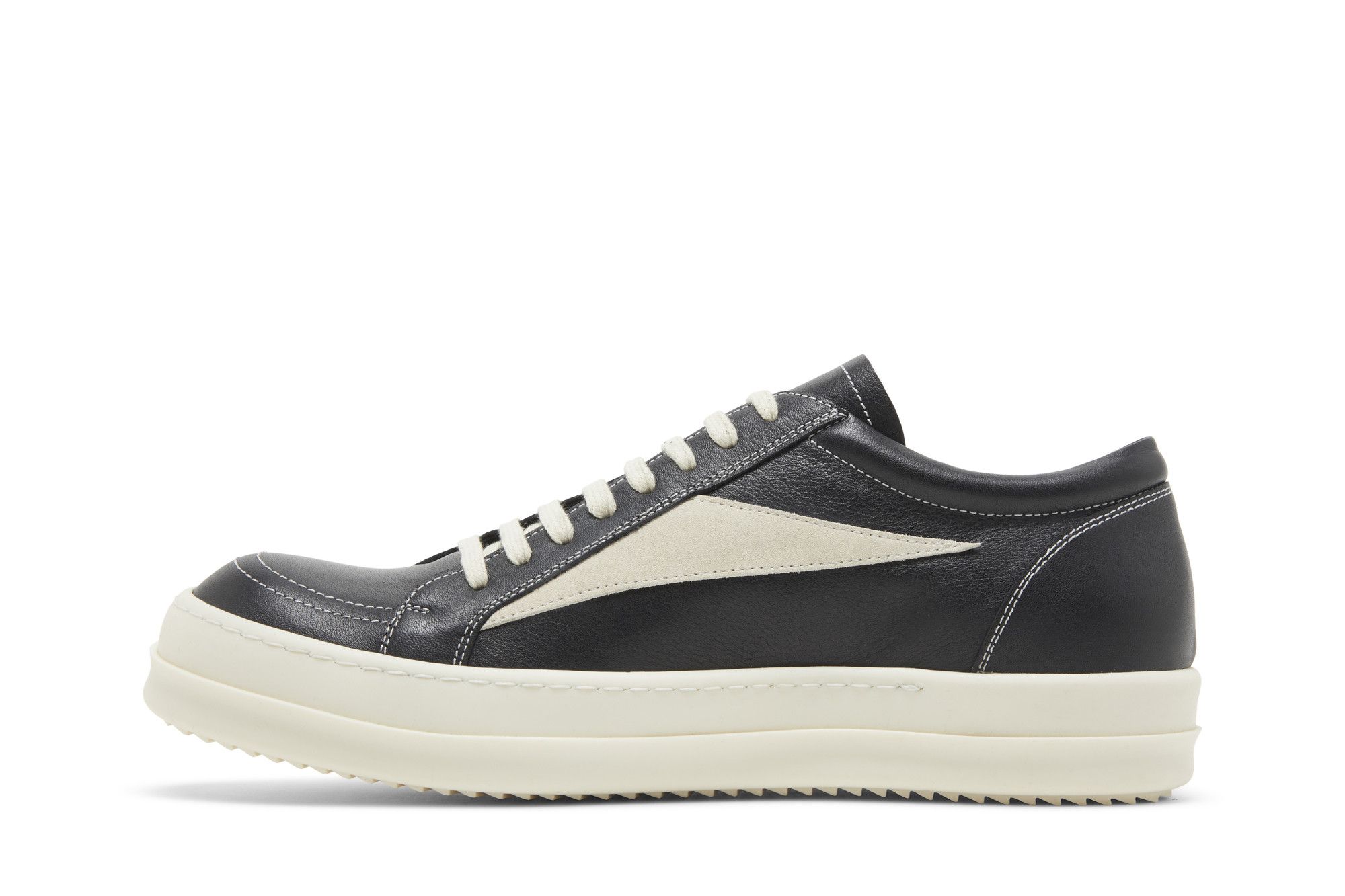 Rick Owens Strobe Vintage Low Black Suede Men's - RU01C4897