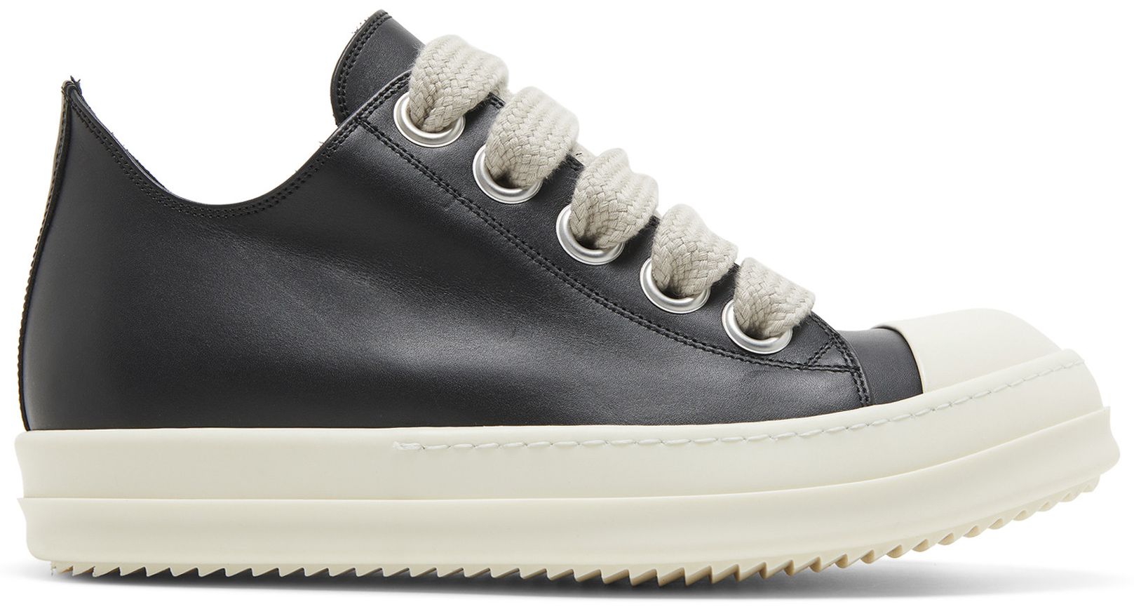 Buy Rick Owens EDFU Runway Low 'Black Milk' - RR01C4893 LPOW2 911 | GOAT