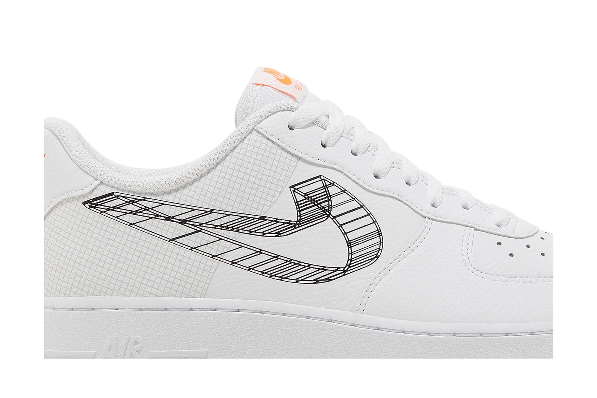 3d swoosh air force 1