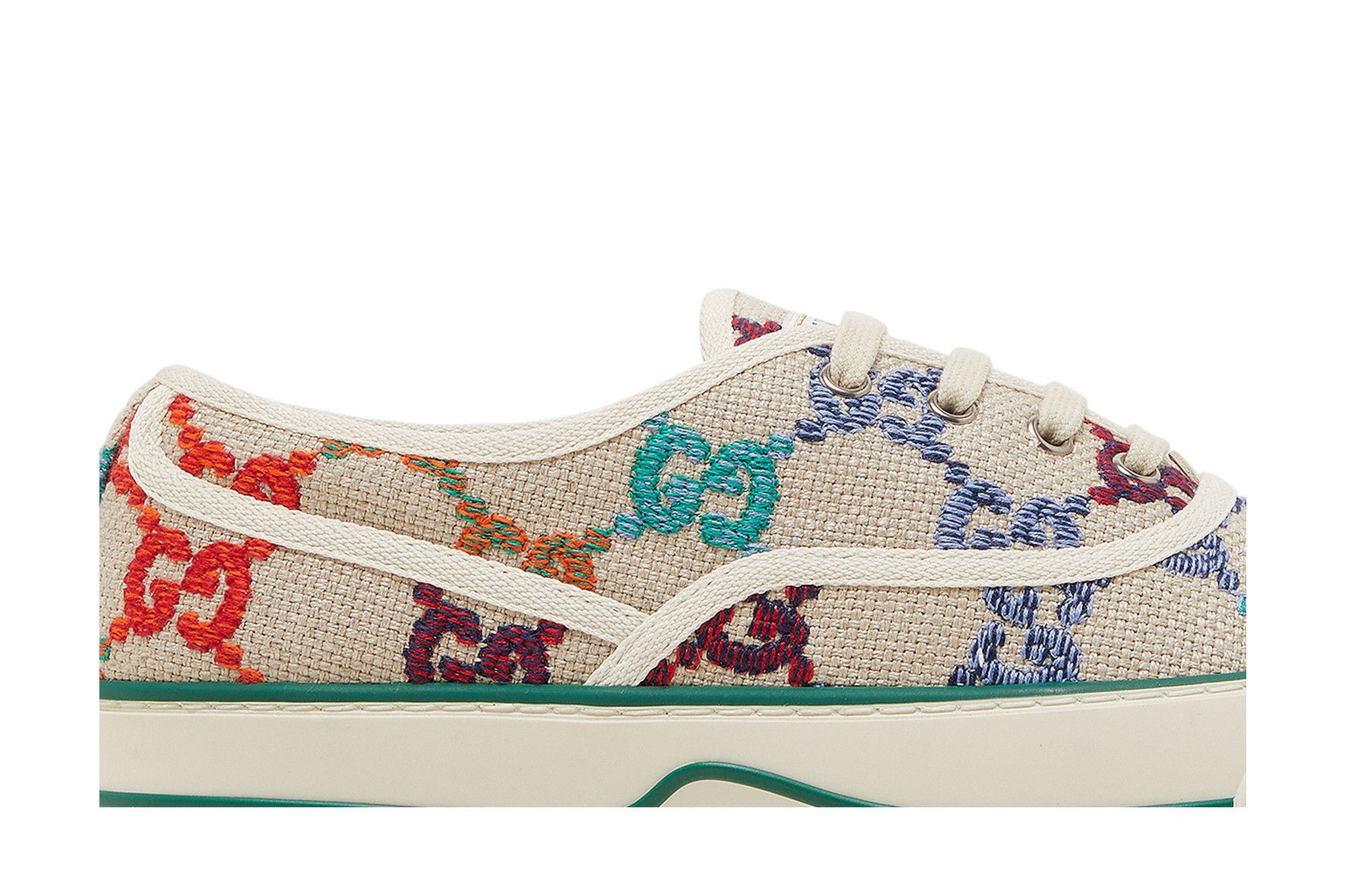 Buy Gucci Tennis 1977 Low 'GG Embroidered Logo - Multi