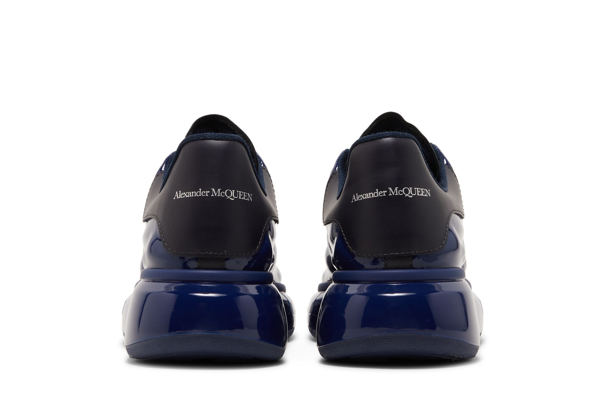 【関税&送料込】Alexander Mcqueen Wide Navy Blue Wool Trouse Alexander McQueen Wide navy blue wool trousers | TheDoubleF
