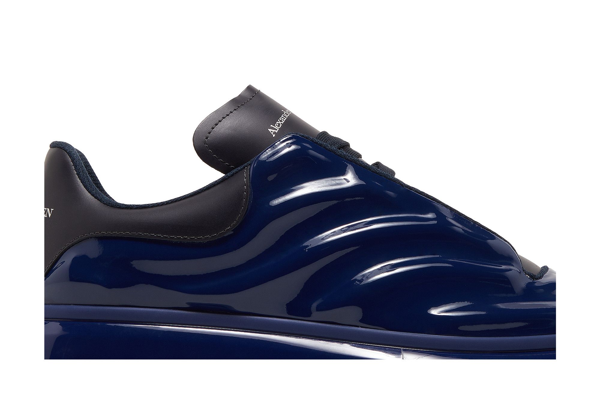 Buy Alexander McQueen Oversized Sneaker Lux Gloss Navy 727405 W4RY1 4203 GOAT UK