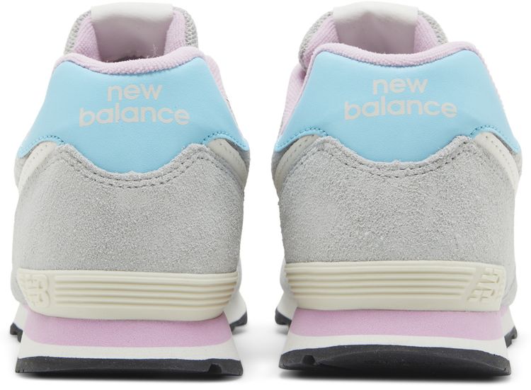 New Balance 574 Big Kid Wide Brighton Grey Aqua