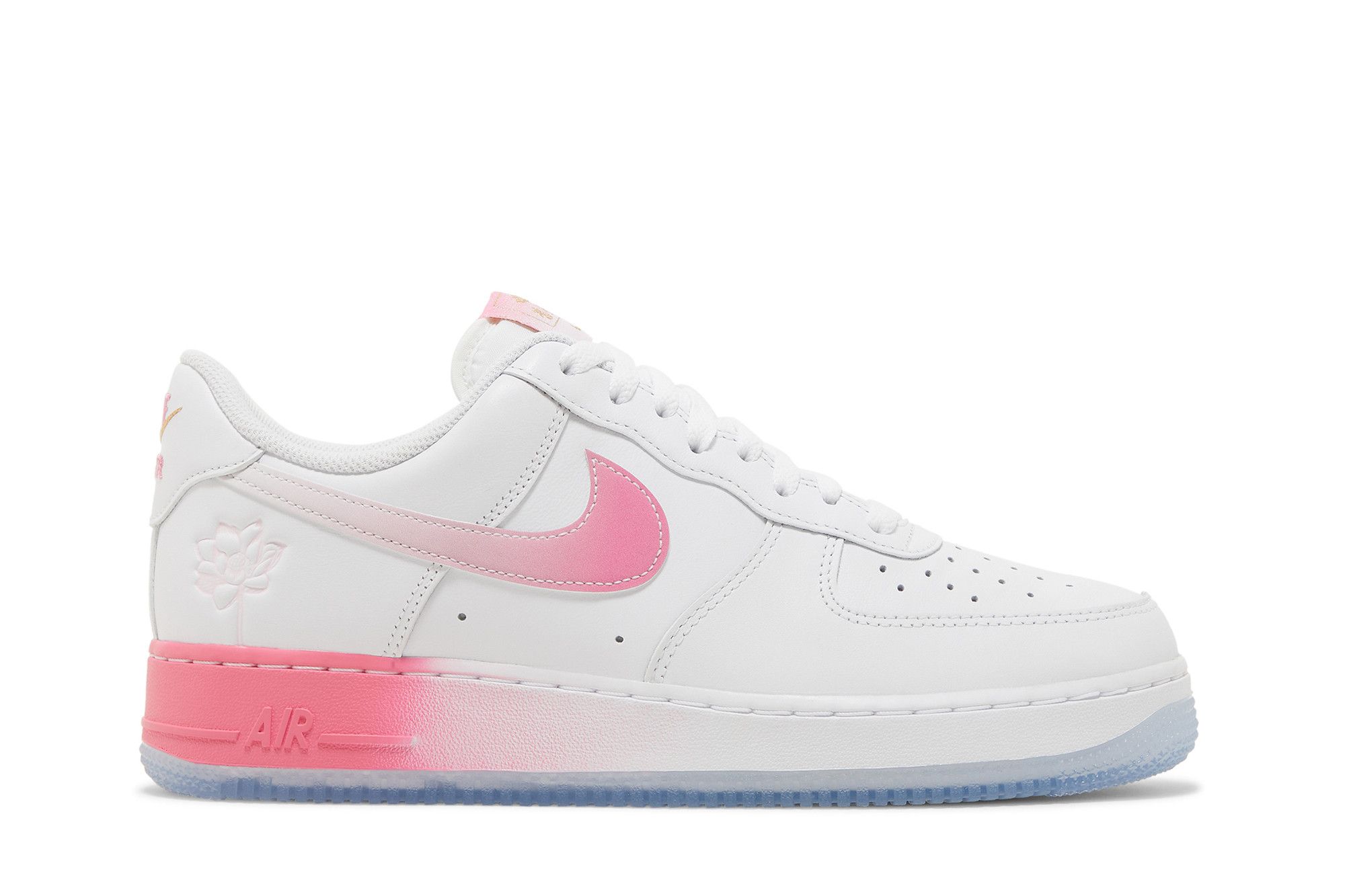 Nike air force 1 07 pink and white shop
