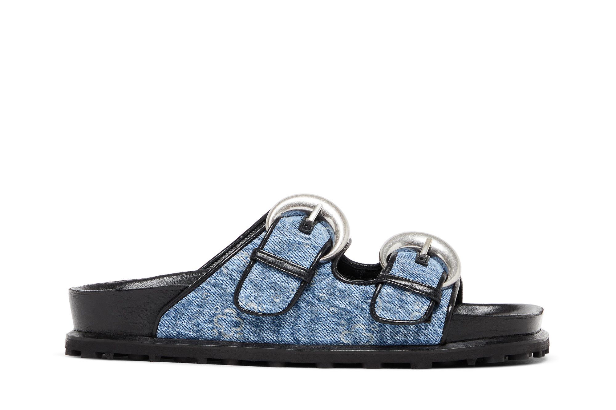 Buy Marine Serre Wmns Regenerated Sandal 'Denim Monogram