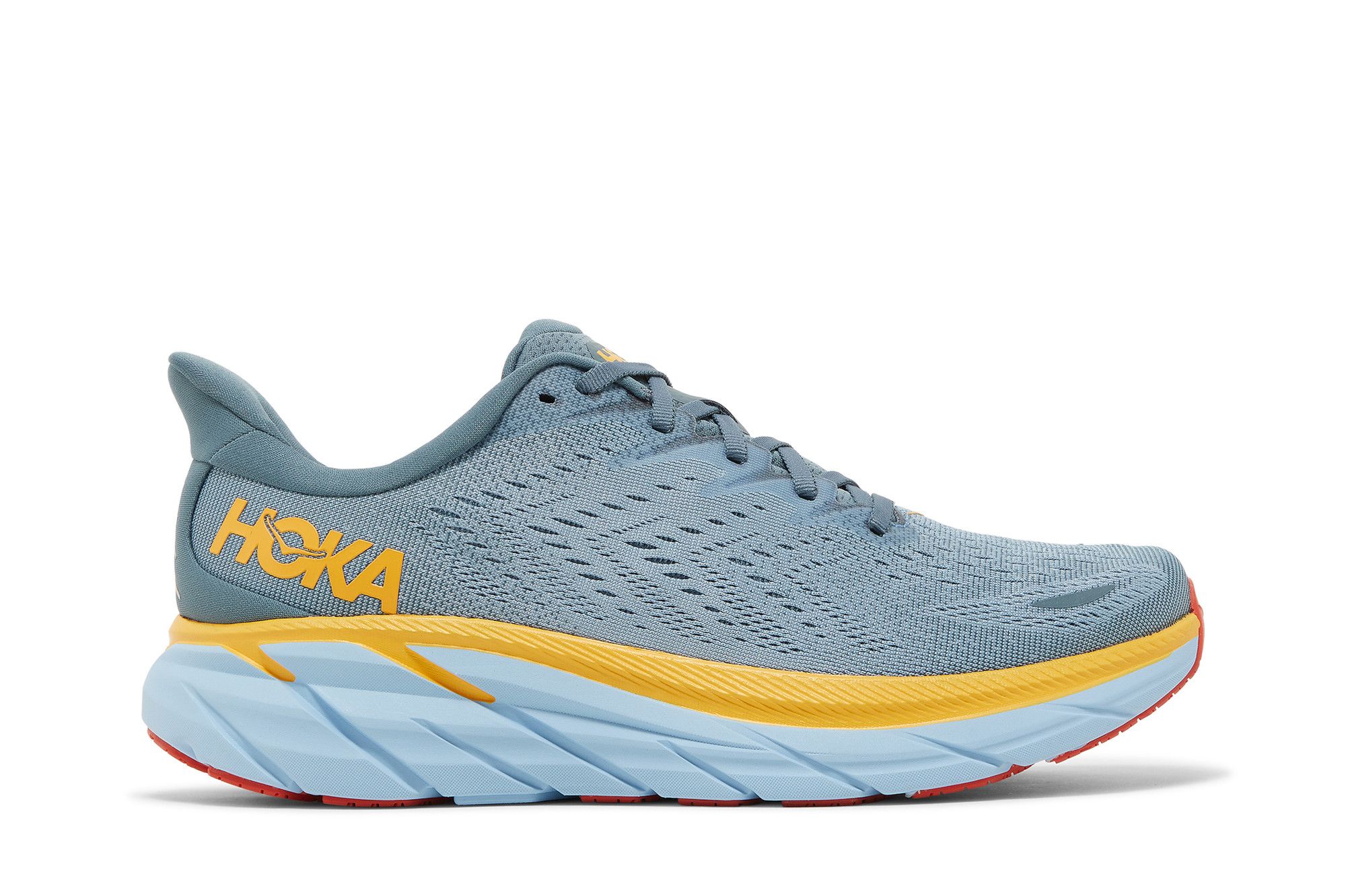 Buy HOKA Clifton 8 'Goblin Blue Mountain Spring' - 1119393 GBMS | GOAT