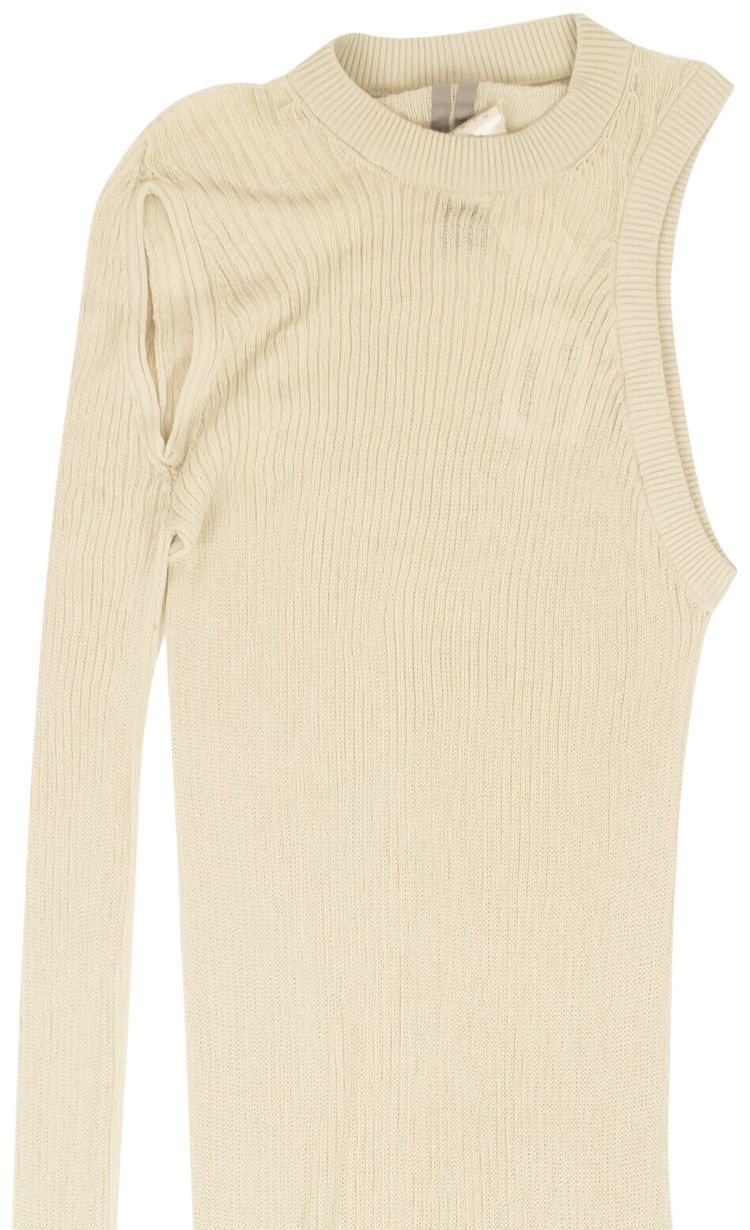 Rick Owens Banana Sweater Oyster
