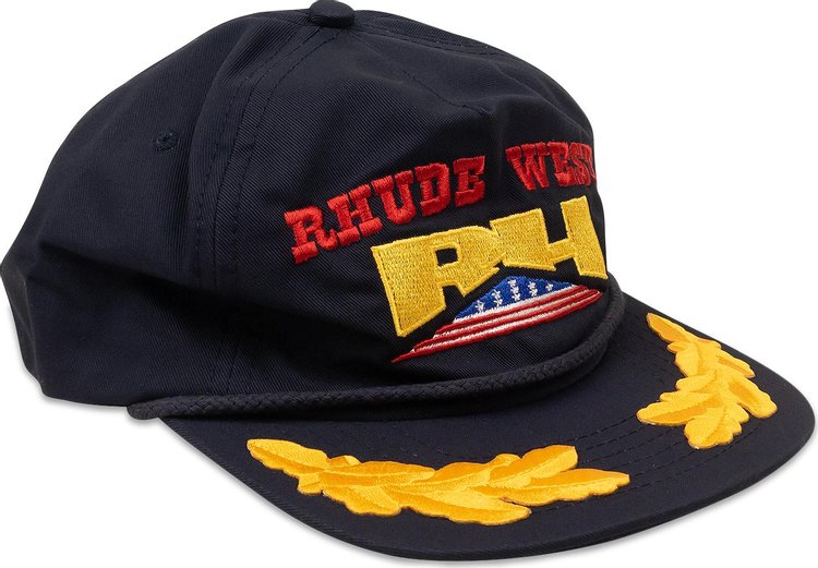 Rhude Wild West Hat Navy