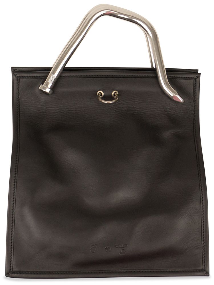 Off White Nailed Tote Black