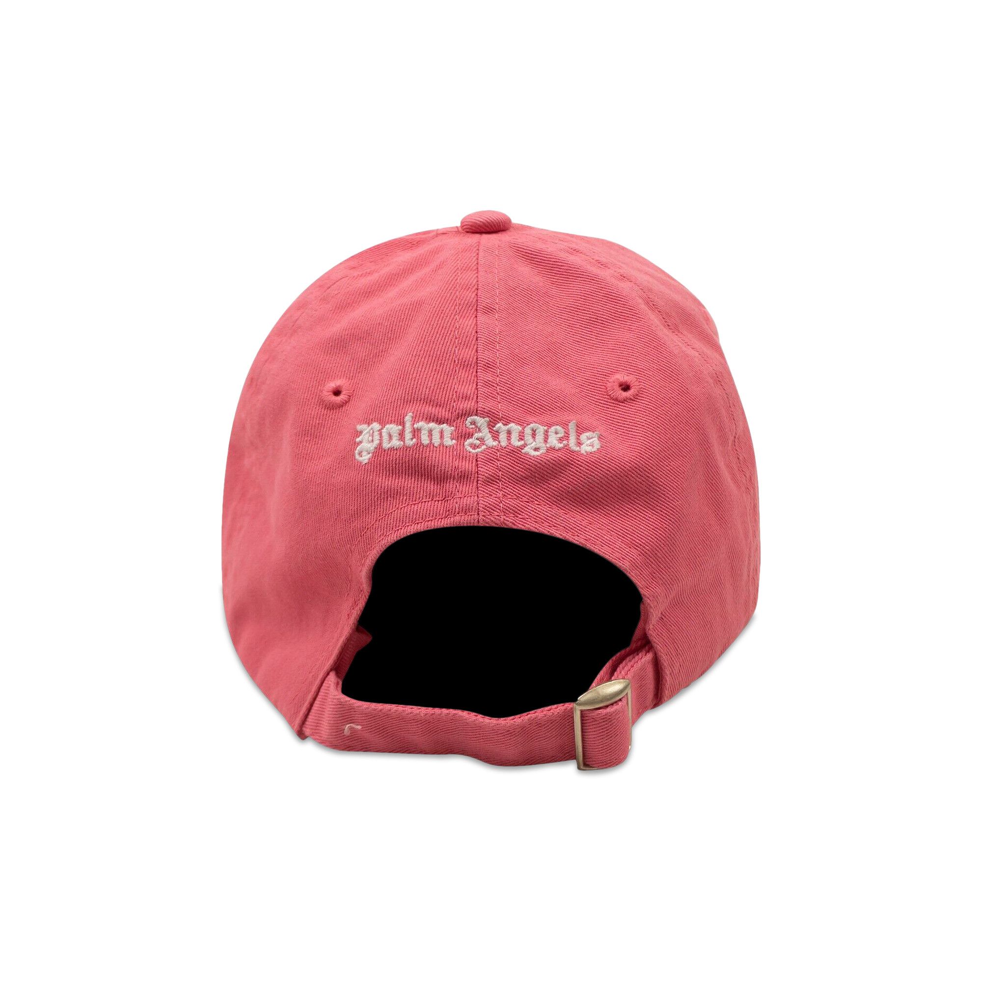 Buy Palm Angels Classic Logo Cap 'Baby Pink/White