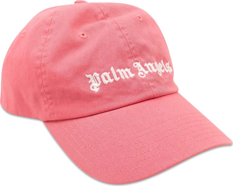 Palm Angels Classic Logo Cap Baby PinkWhite