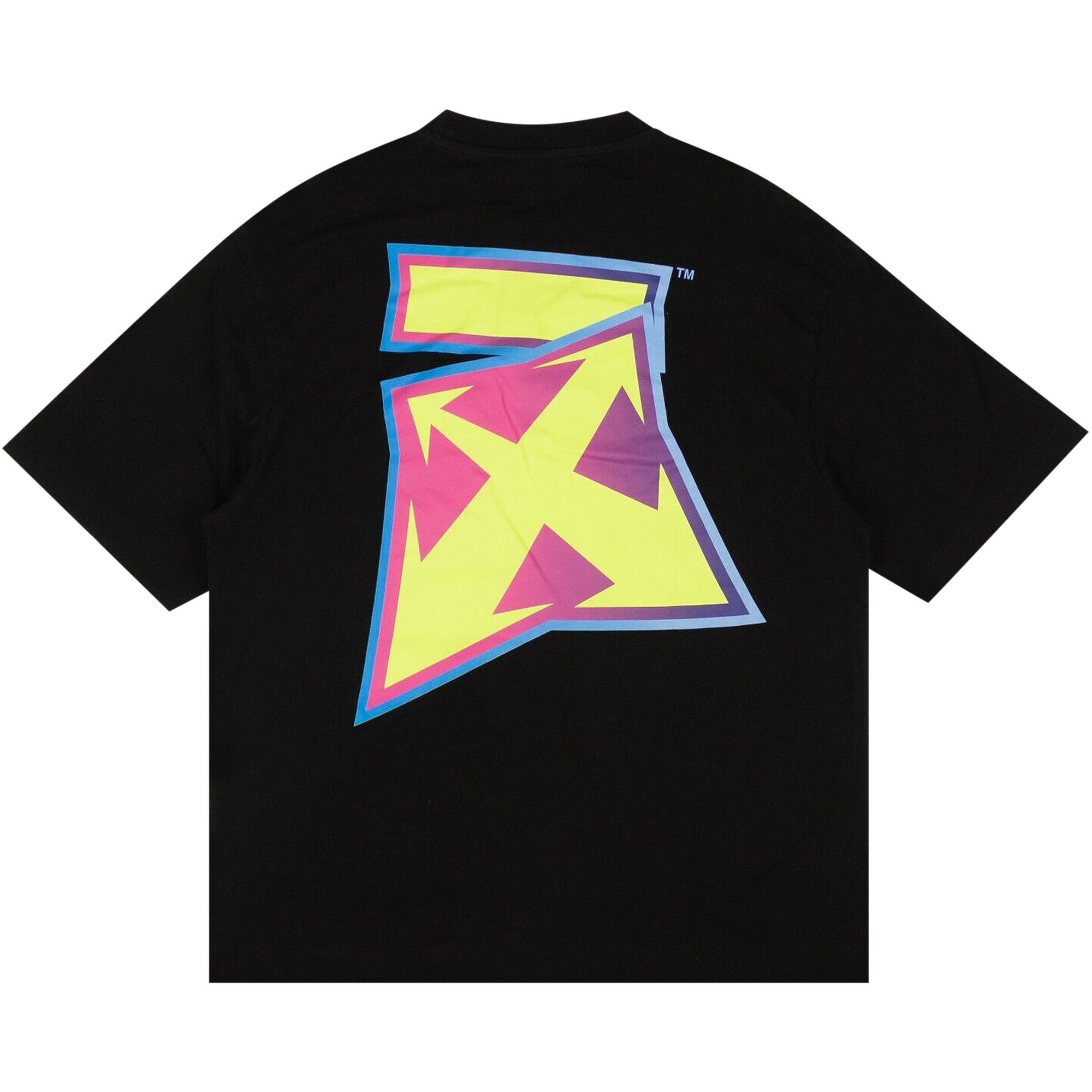 Off white t shirt rainbow shop
