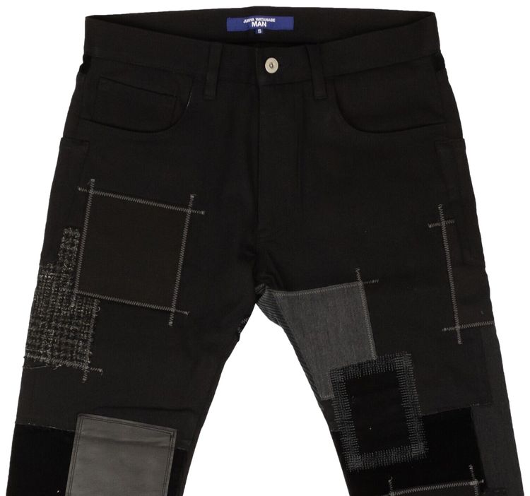 Junya Watanabe Patchwork Trouser Black