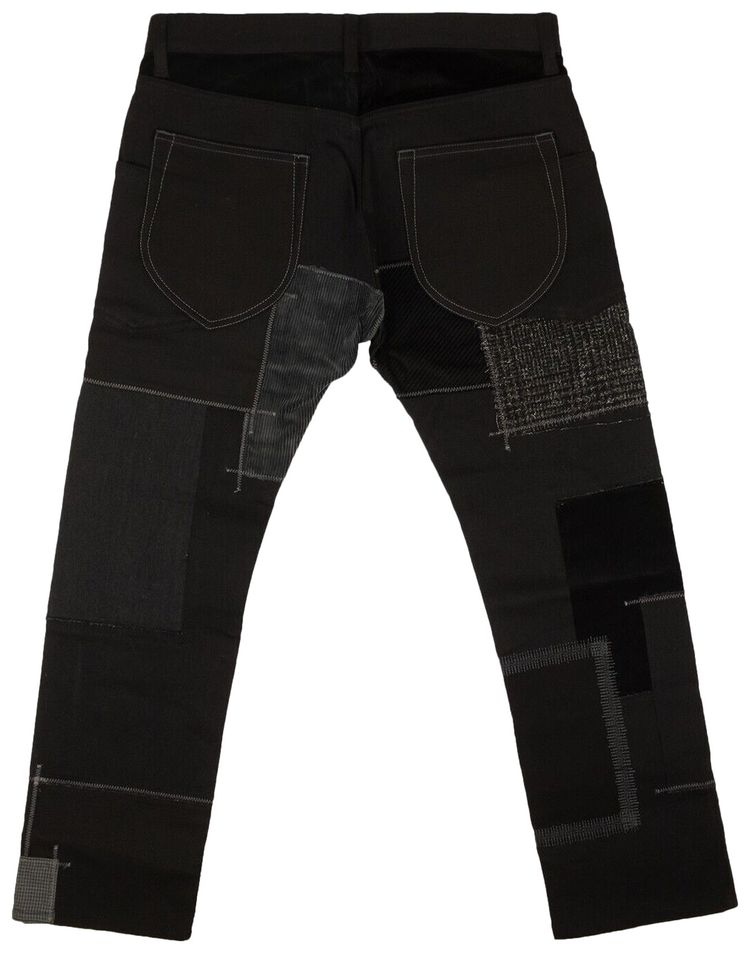 Junya Watanabe Patchwork Trouser Black