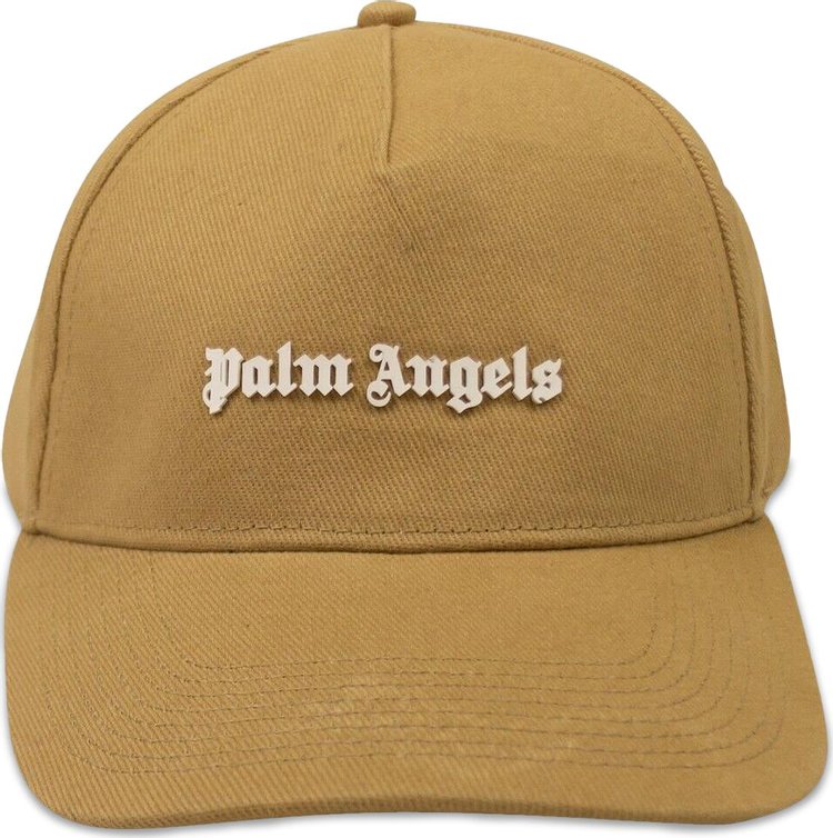 Palm Angels Classic Logo Cap 'Sand/White'