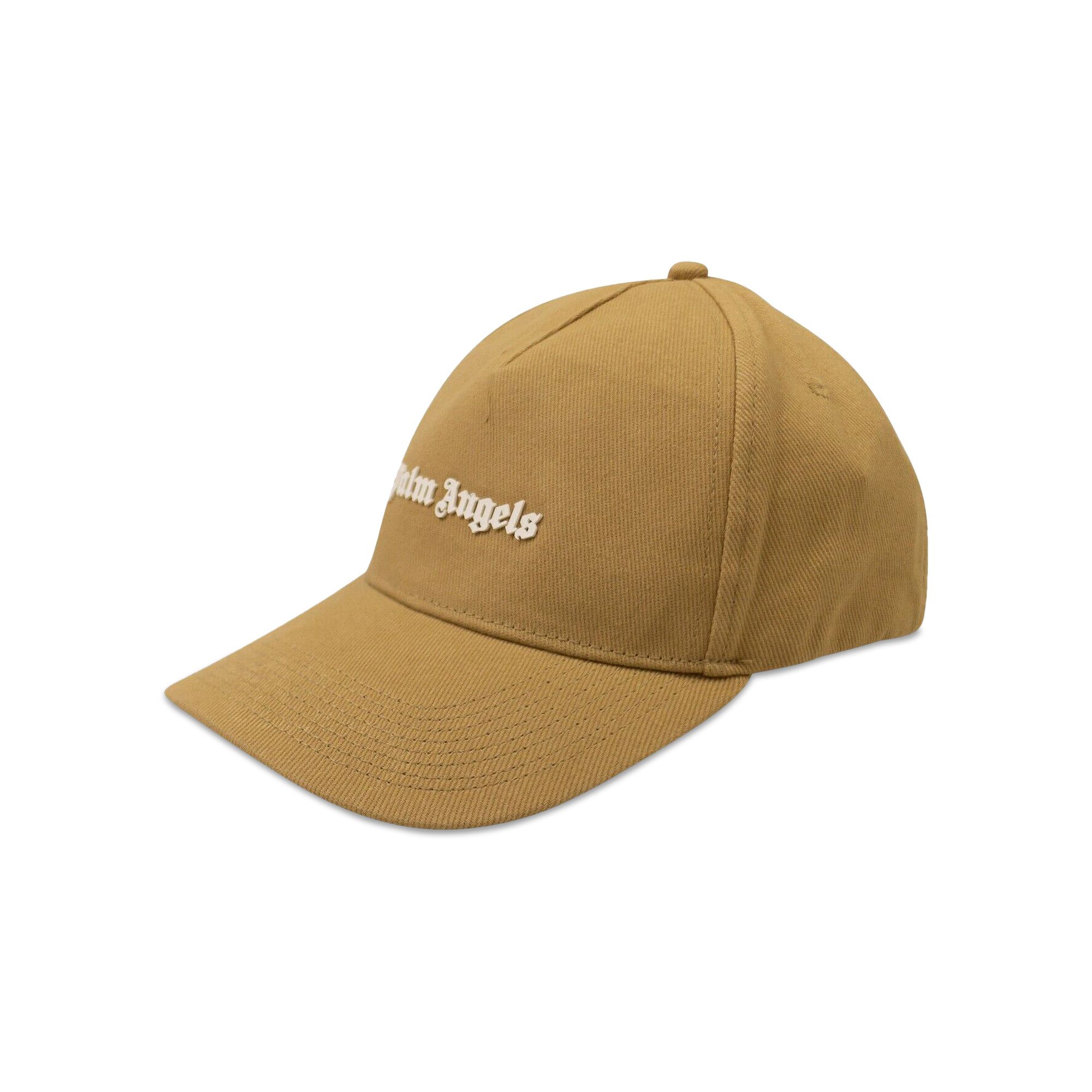 Buy Palm Angels Classic Logo Cap Sand White PMLB052F22FAB0011701 GOAT UK