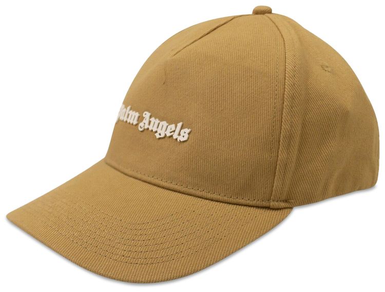 Palm Angels Classic Logo Cap SandWhite