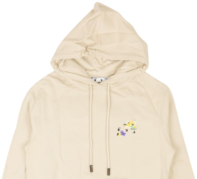 Off White Arrow Hoodie Grey