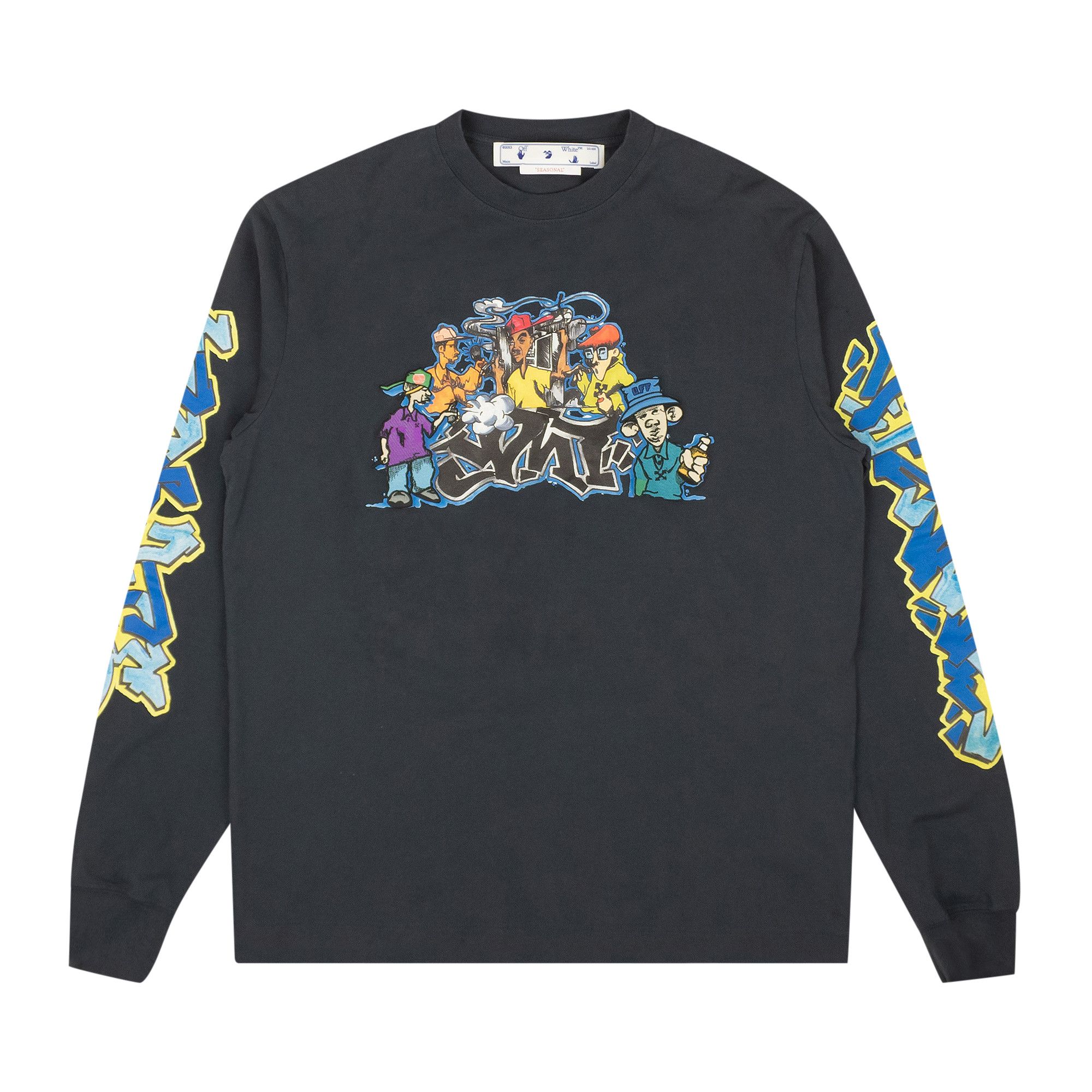 off white graffiti tee