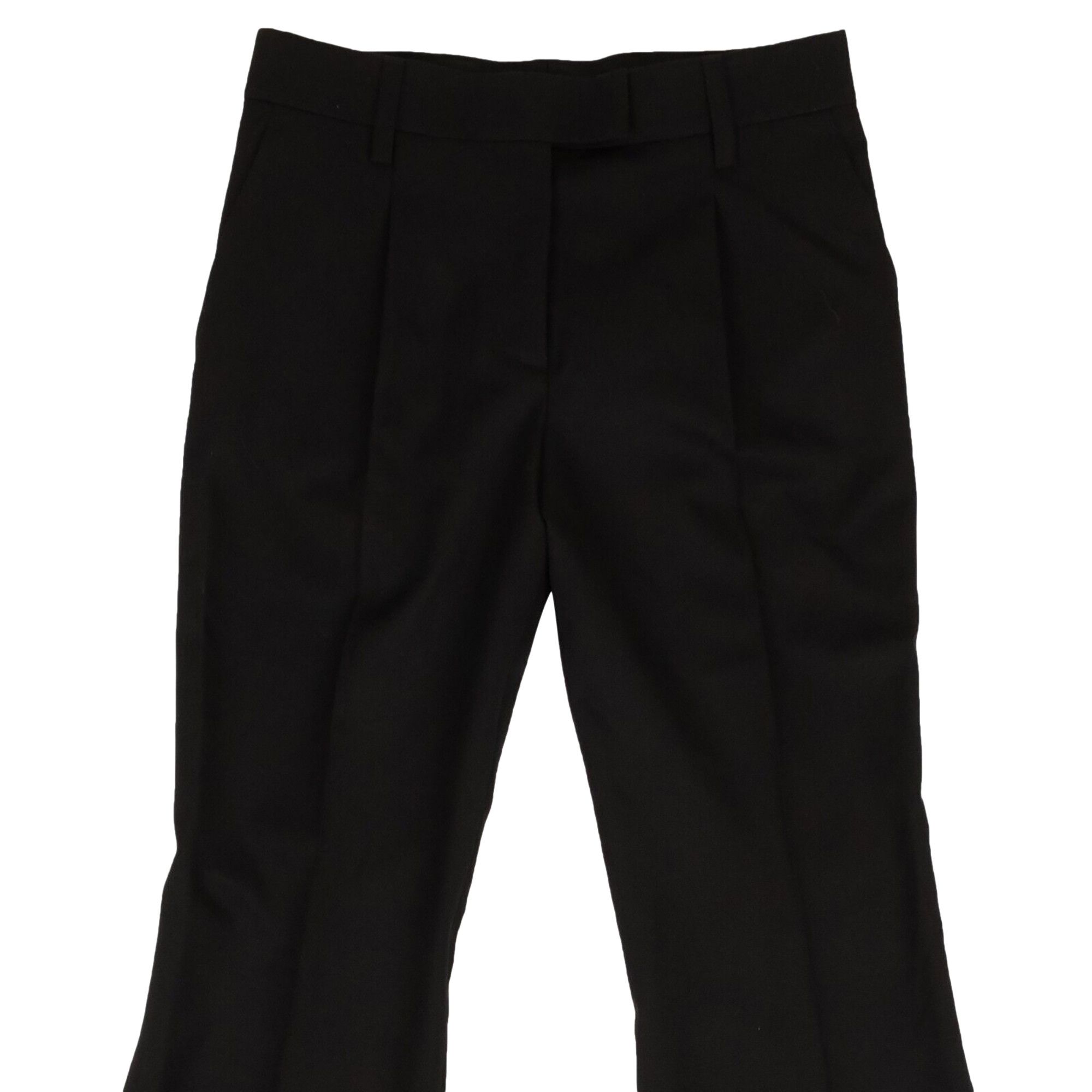 Buy Prada Bell Buttom Casual Pants 'Black' - P245G 108N