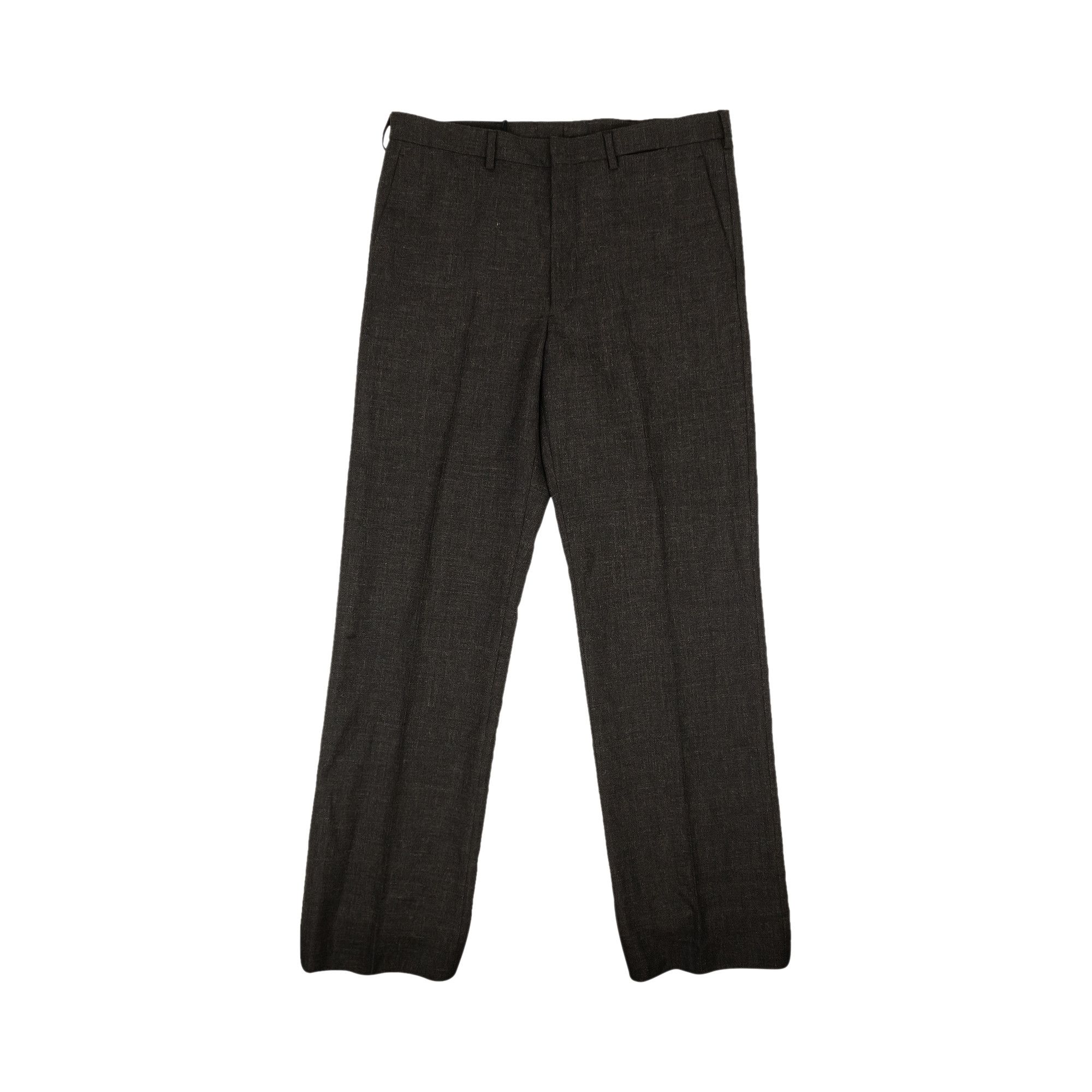 Size 44 Prada Wool Dress Pants Anthracite