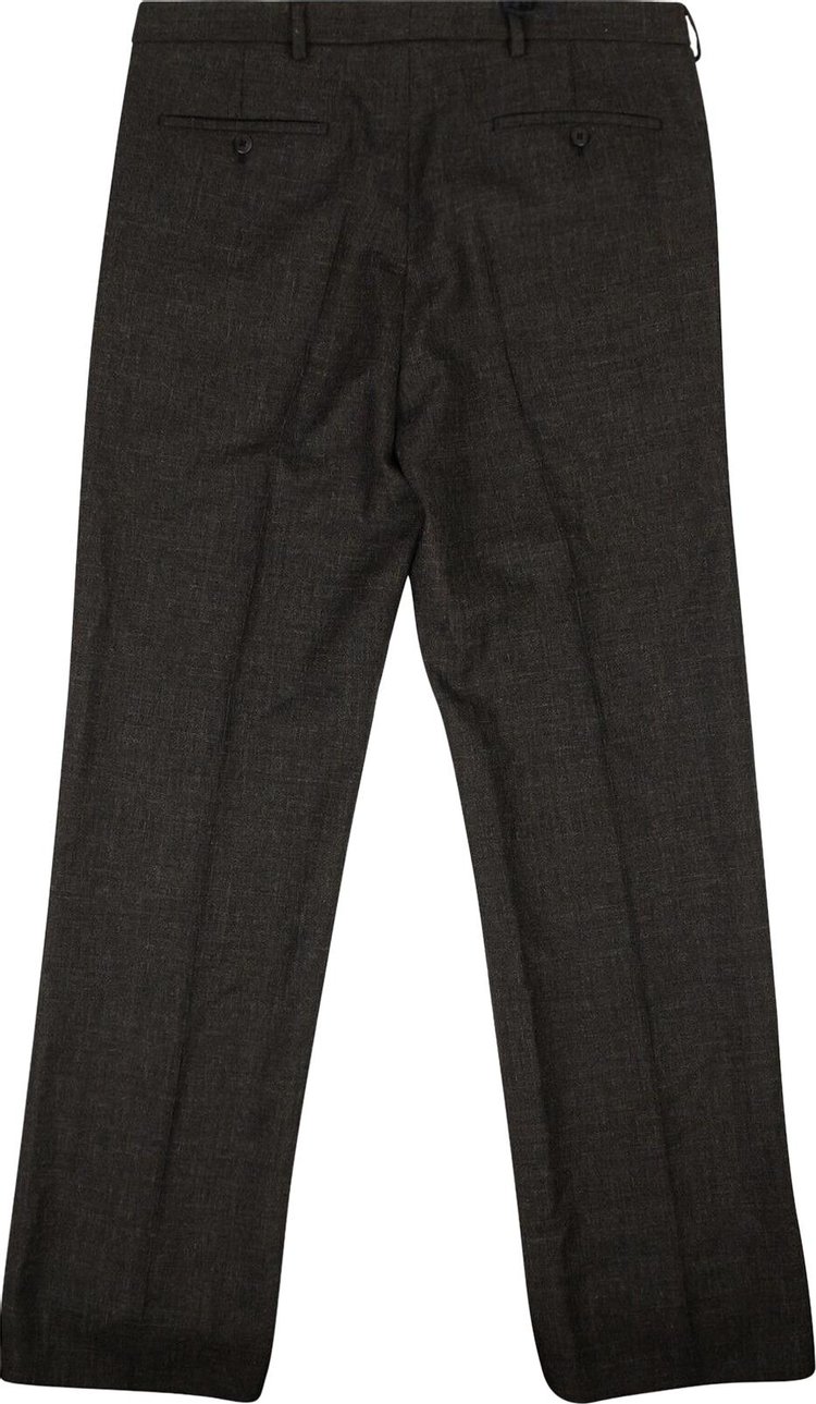 Prada Wool Dress Pants Anthracite