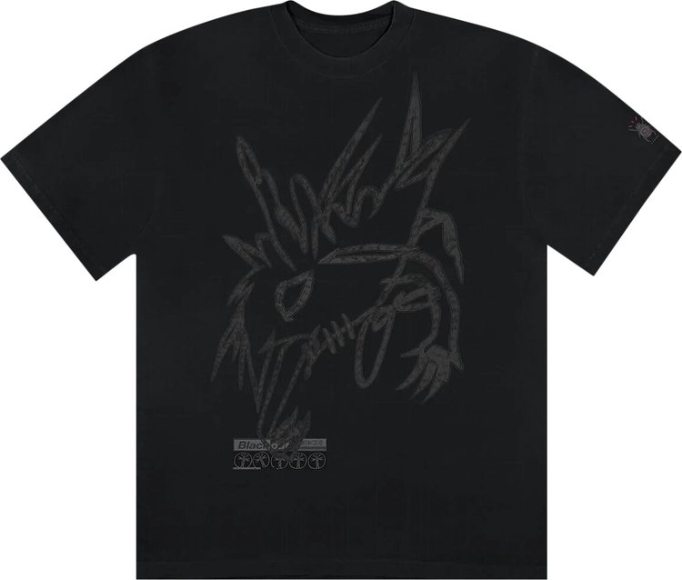 travis scott Travis Scott Cactus Jack For Mastermind Skull T-shirt Black